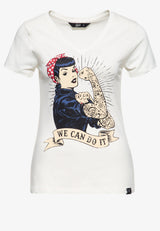 Kurzarmshirt «We can do it - Inked» T-Shirts von Queen Kerosin