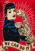 Kurzarmshirt «We can do it - Inked» T-Shirts von Queen Kerosin
