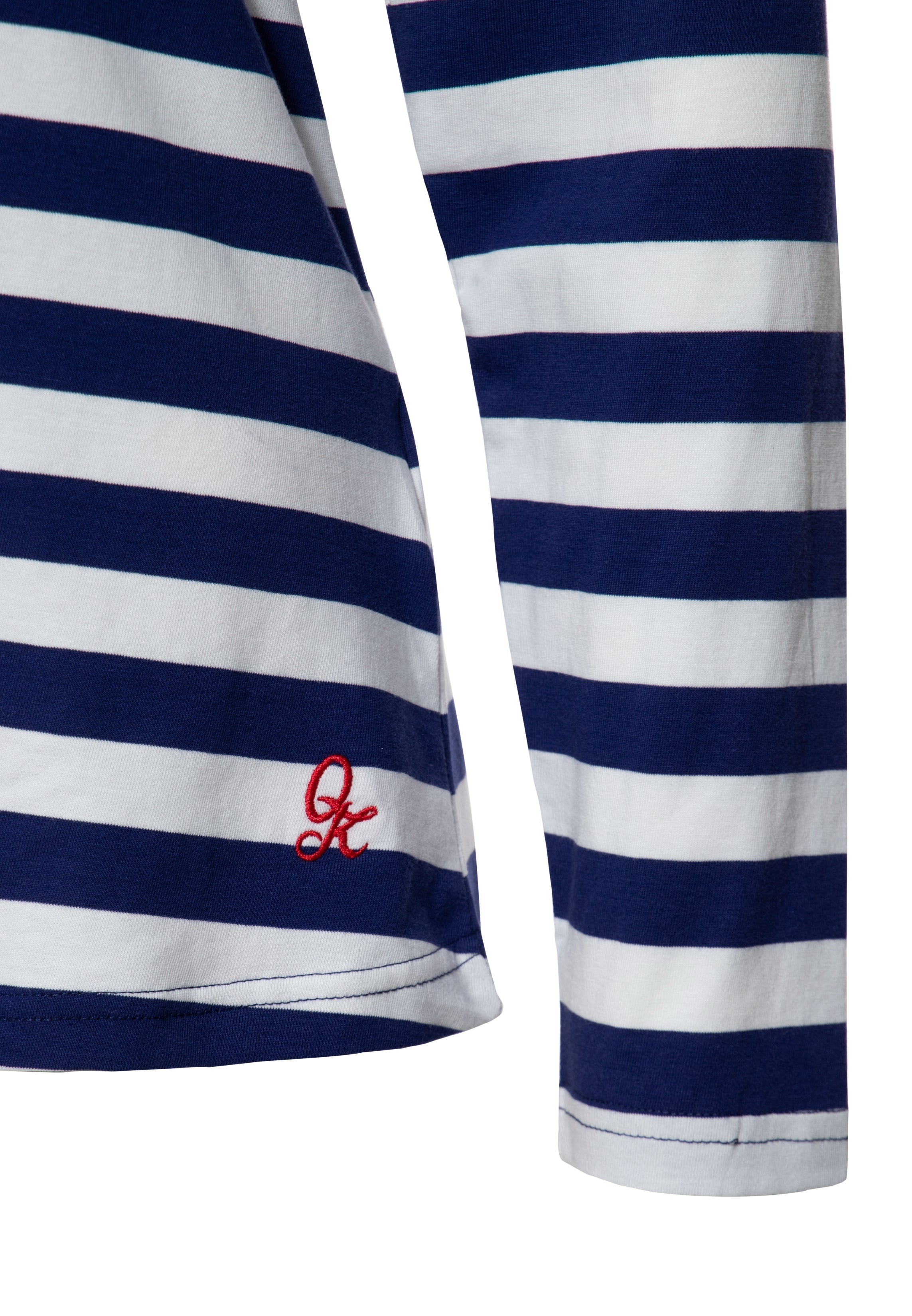 Langarmshirt 'Sailor’s Ruin' in Navy Langarmshirts von Queen Kerosin
