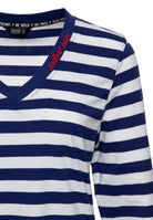 Langarmshirt 'Sailor’s Ruin' in Navy Langarmshirts von Queen Kerosin