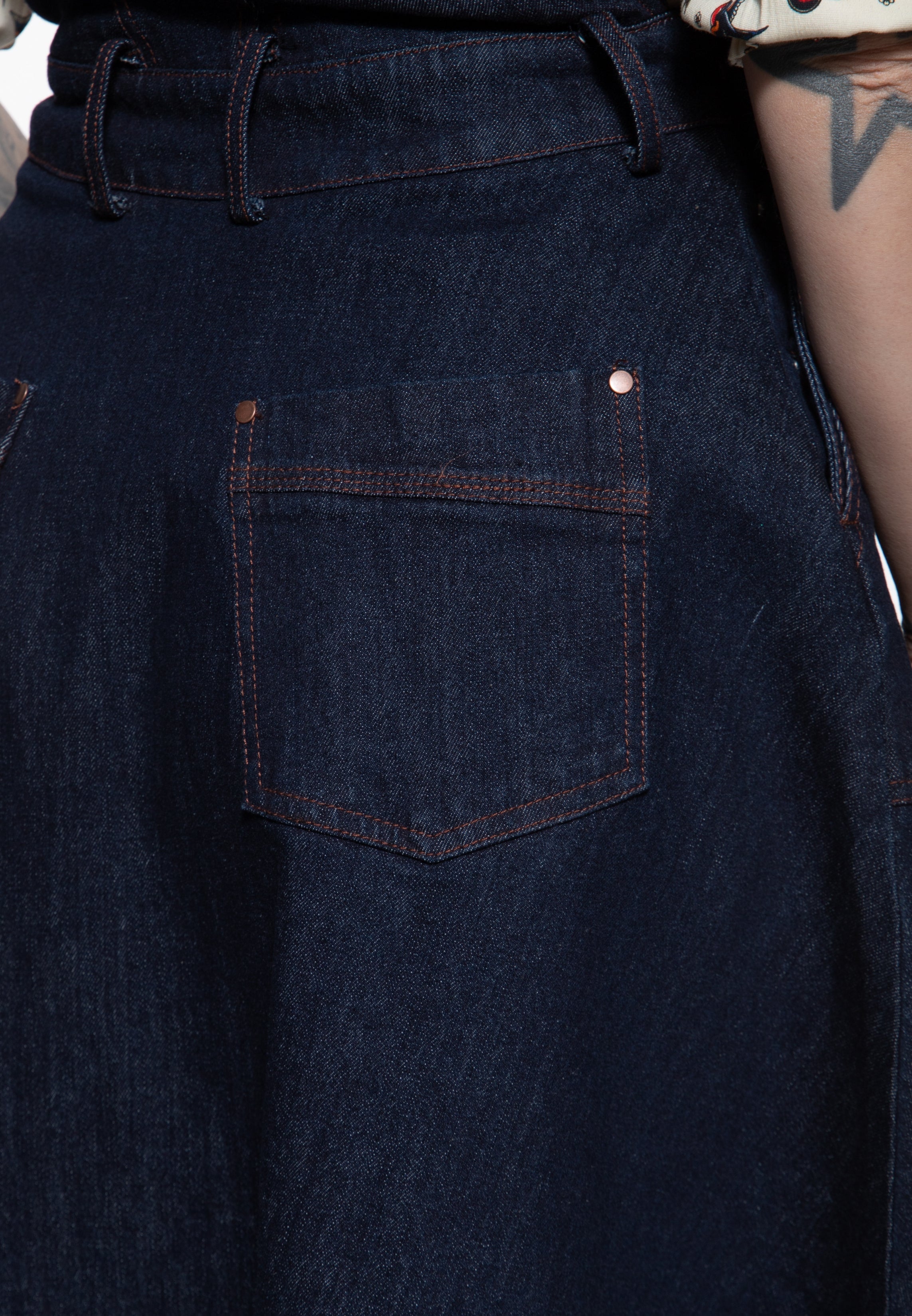 Latzkleid 'Josie' in Denim Kleider von Queen Kerosin