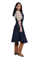 Latzkleid 'Josie' in Denim Kleider von Queen Kerosin