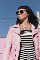 Queen Kerosin - Leder Bikerjacke