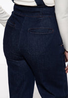 Marlenehose in Dunkelblau – Jeans von Queen Kerosin - Ansicht 5
