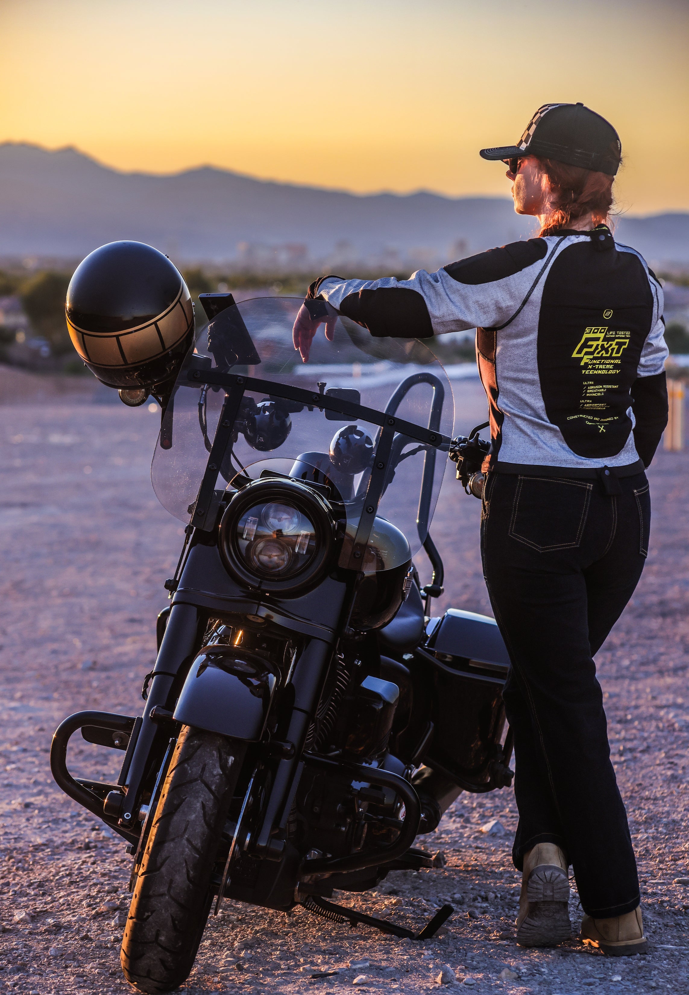 Queen Kerosin - Motorradinnenjacke «Kustombuilt - Motor Gear»