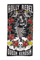 Queen Kerosin - Multifunktions - Tunnel aus Coolmax im rebellischen Design «Holy Rebel»