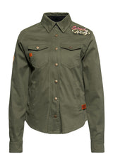 Outdoor Funktionshemd «Q.K. Adventure Gear - Spread your Wings» Hemdblusen von Queen Kerosin