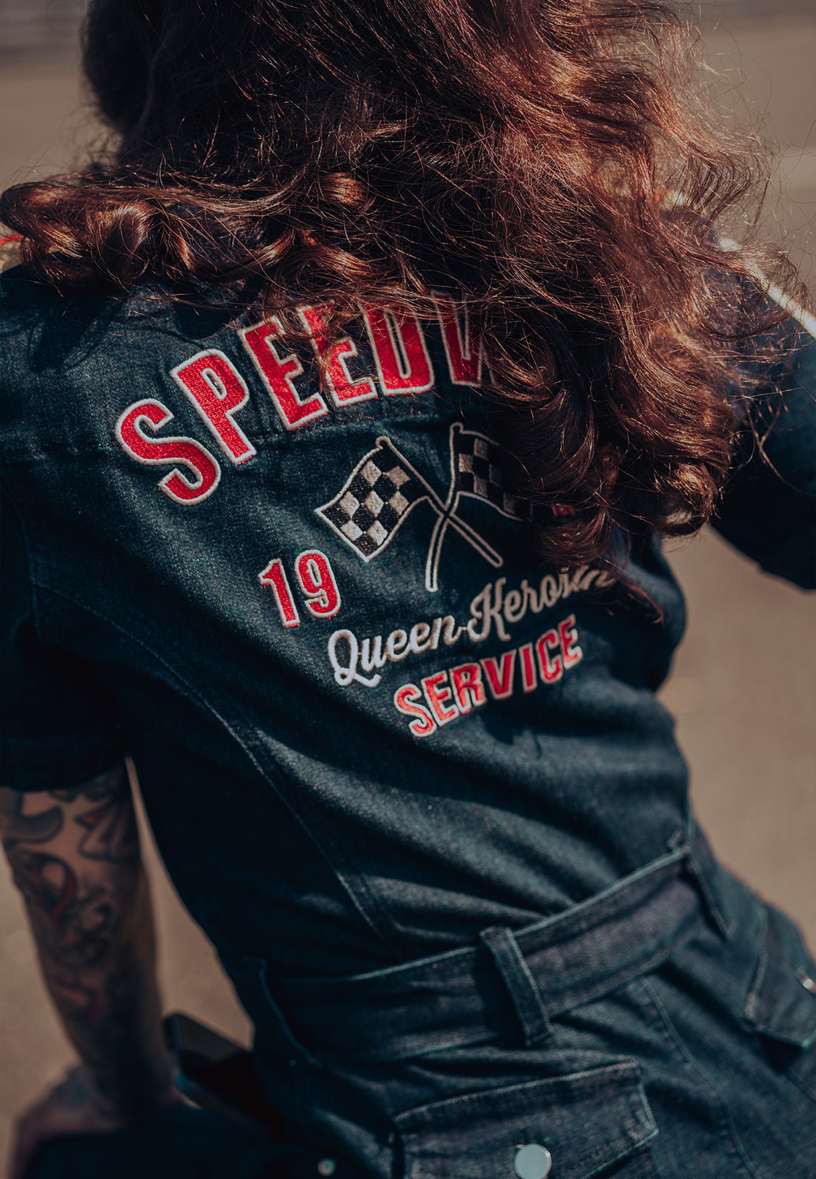 Overall «Speedway Service» Jumpsuits von Queen Kerosin