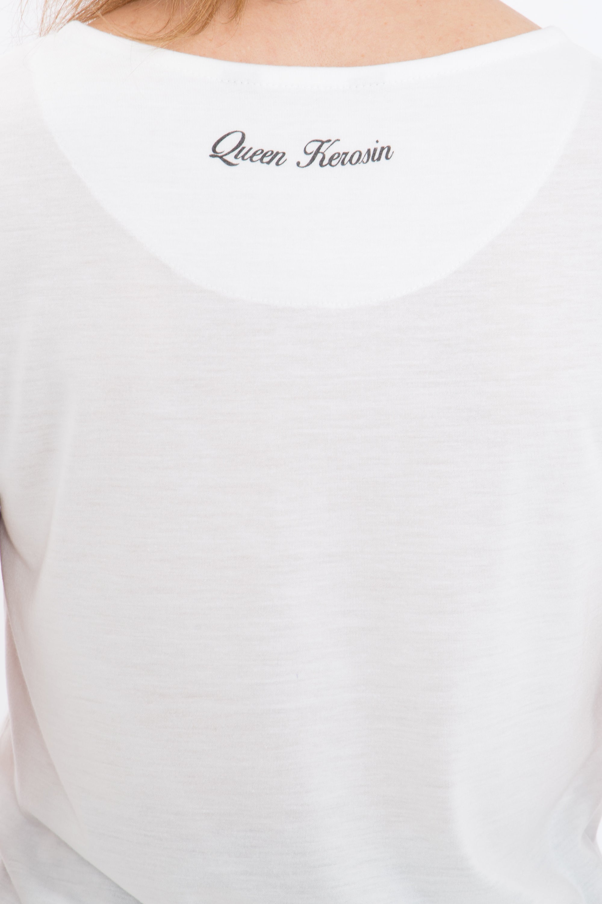 Queen Kerosin - Print T-Shirt aus Viskose - Mix «Speed Angels»