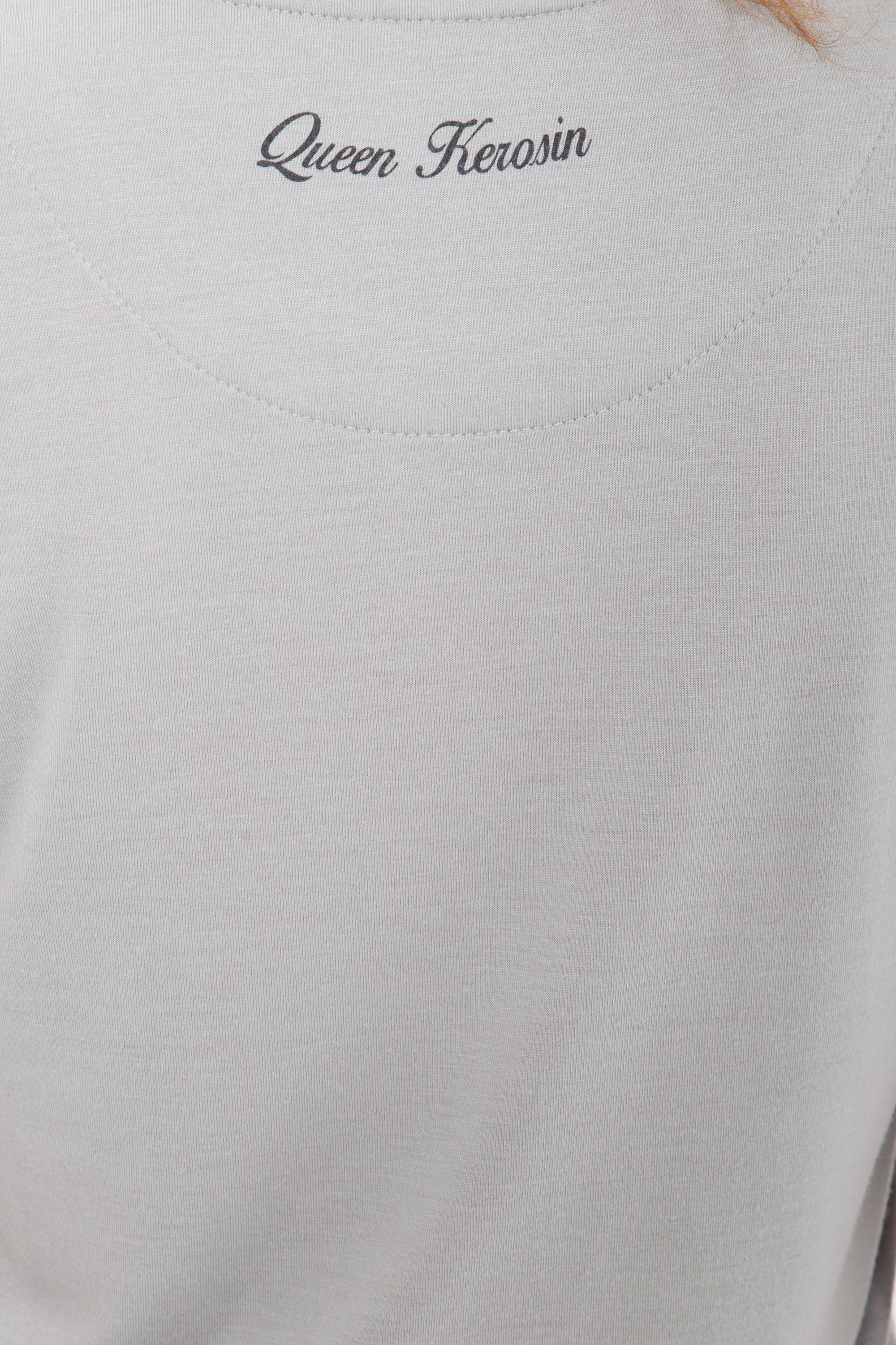 Queen Kerosin - Print T-Shirt aus Viskose - Mix «Speed Angels»