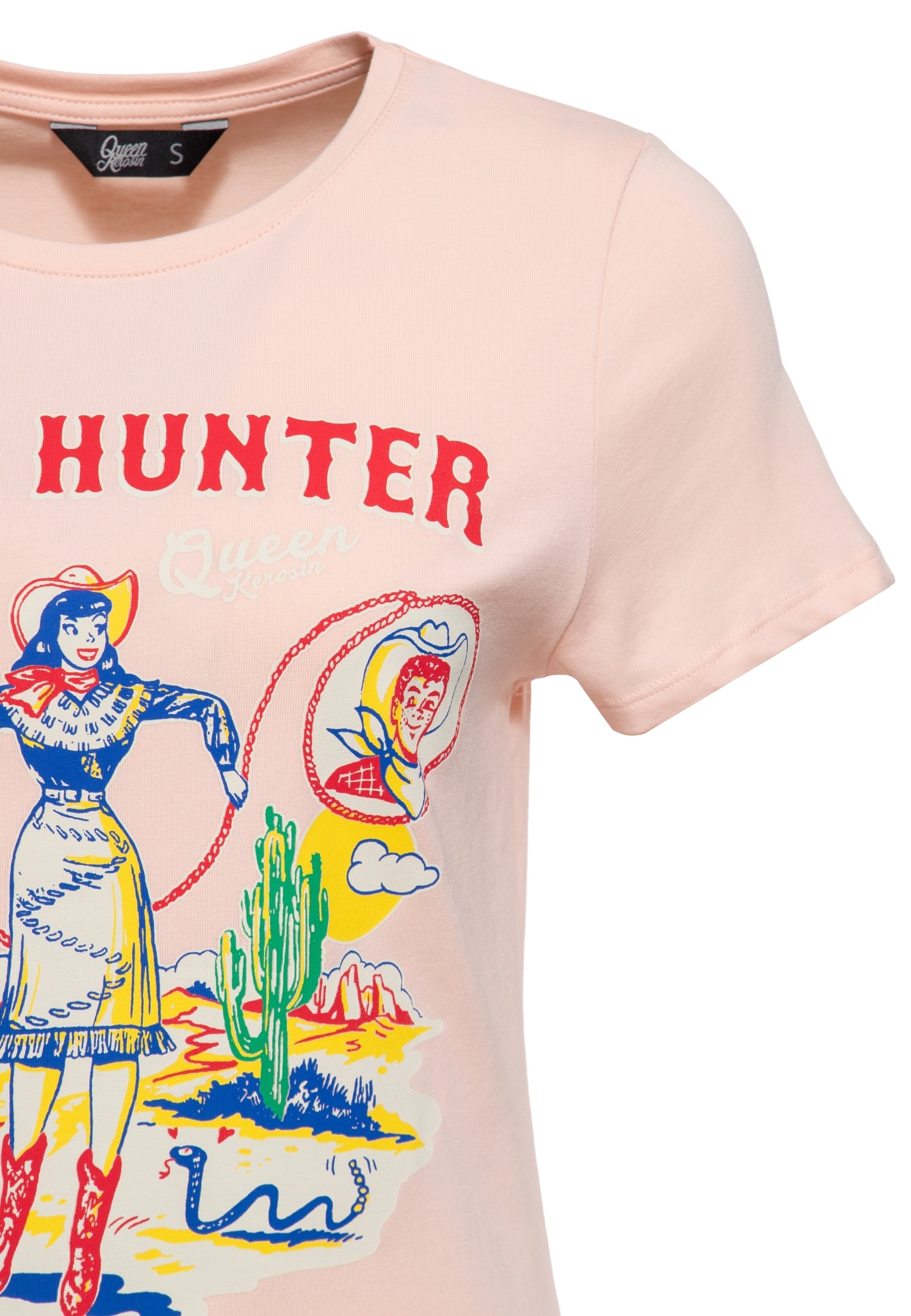 Queen Kerosin - Print T-Shirt «Head Hunter»
