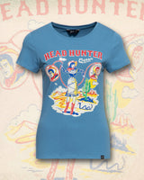 Print T-Shirt «Head Hunter» T-Shirts von Queen Kerosin