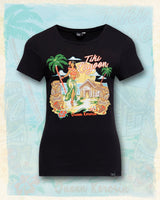 T-Shirt «Tiki Lagoon» T-Shirts von Queen Kerosin