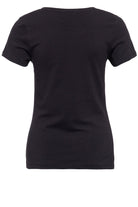 Queen Kerosin - Printshirt mit V - Ausschnitt und Pin Up Print «Viva Las Vegas»