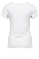 Queen Kerosin - Printshirt mit V - Ausschnitt und Pin Up Print «Viva Las Vegas»