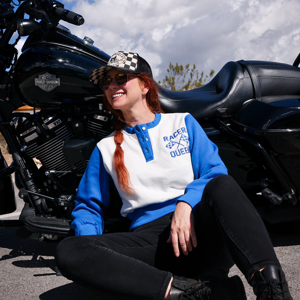 Pullover «Racer Queen» | Queen Kerosin – KING KEROSIN
