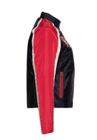Racingjacke 'Heartbreakers Club' in Schwarz – Leichte Jacken von Queen Kerosin - Ansicht 2