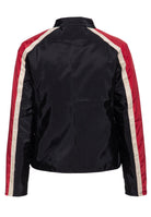Racingjacke 'Heartbreakers Club' in Schwarz – Leichte Jacken von Queen Kerosin - Ansicht 3