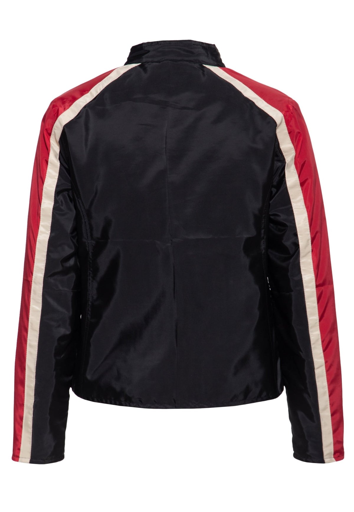 Racingjacke 'Heartbreakers Club' in Schwarz – Leichte Jacken von Queen Kerosin - Ansicht 3