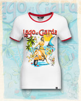 Ringer T-Shirt «Lago di Garda» T-Shirts von Queen Kerosin