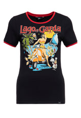 Ringer T-Shirt «Lago di Garda» T-Shirts von Queen Kerosin