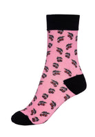 Socken 'Cherries' in Rosa Socken von Queen Kerosin