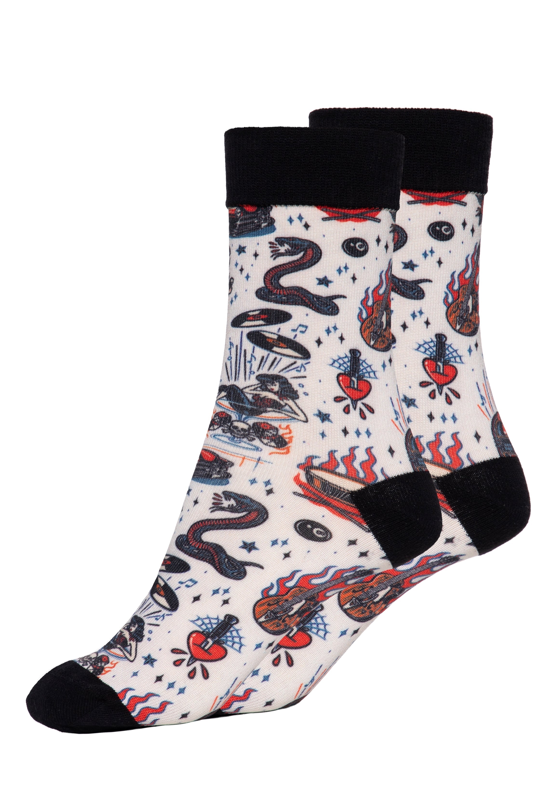 Queen Kerosin - Socken «Rock 'n' Roll»