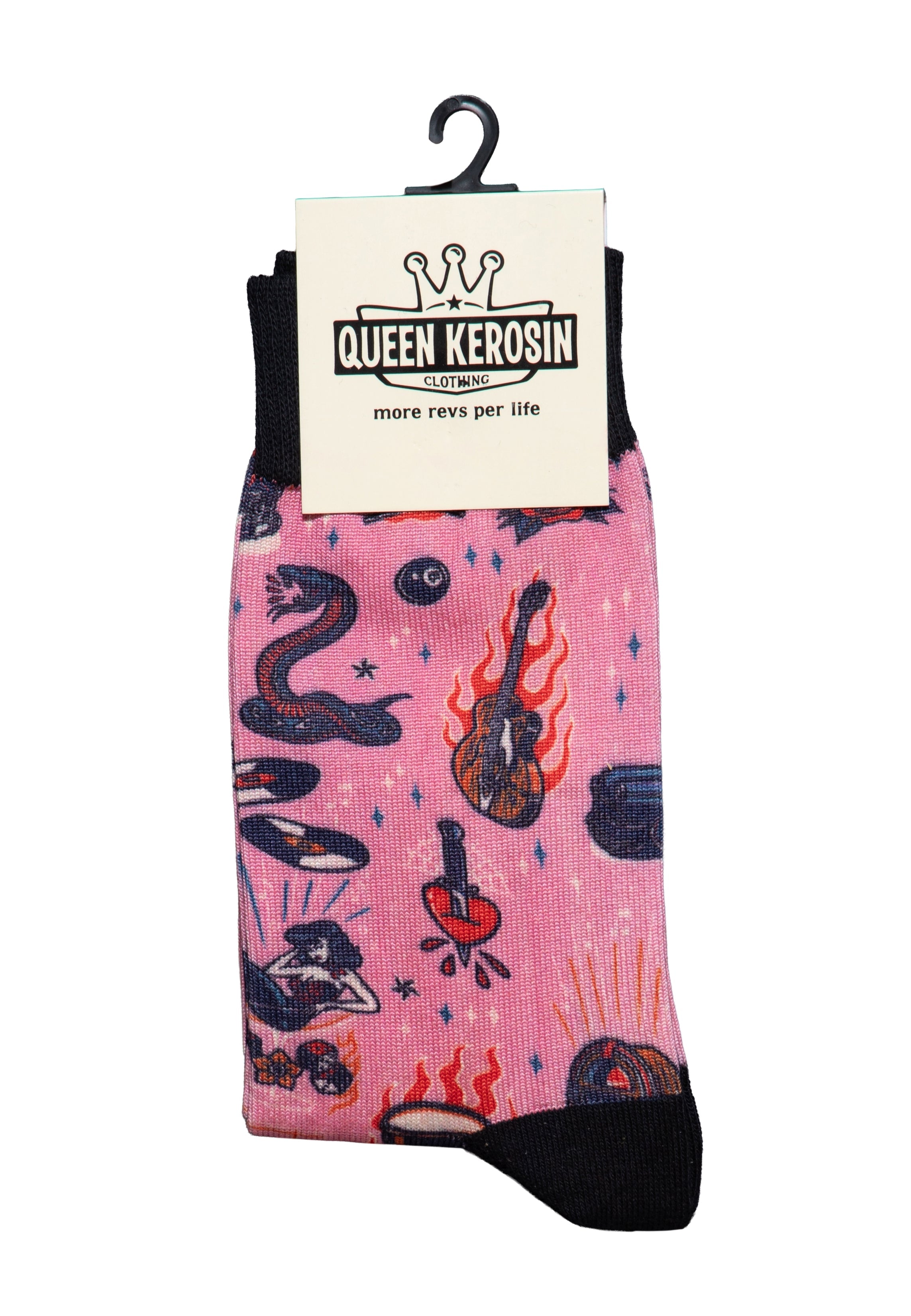 Queen Kerosin - Socken «Rock 'n' Roll»
