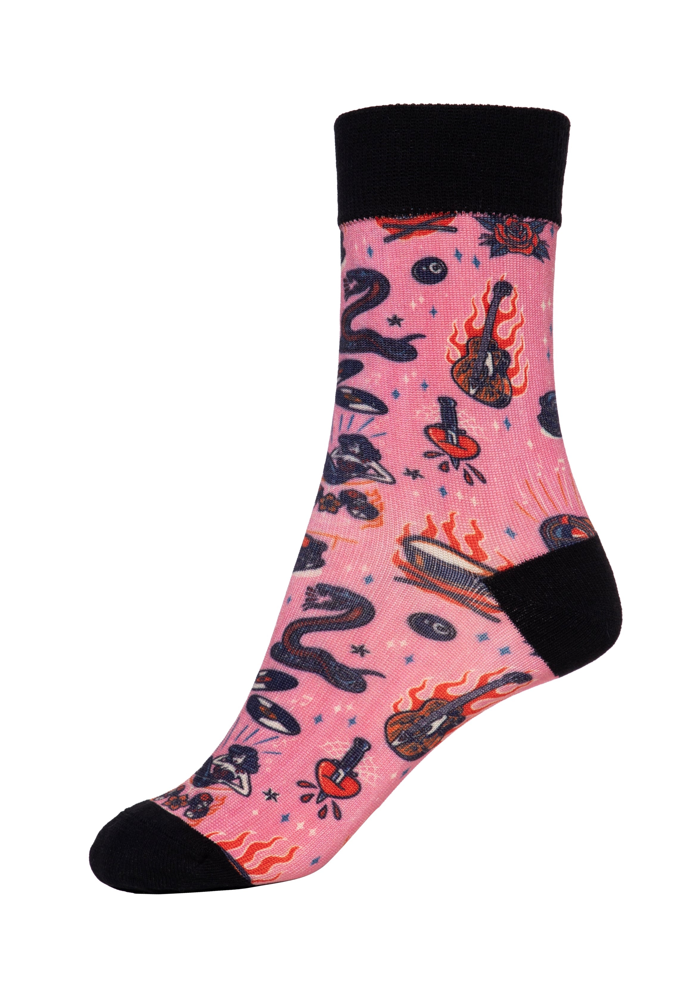 Queen Kerosin - Socken «Rock 'n' Roll»