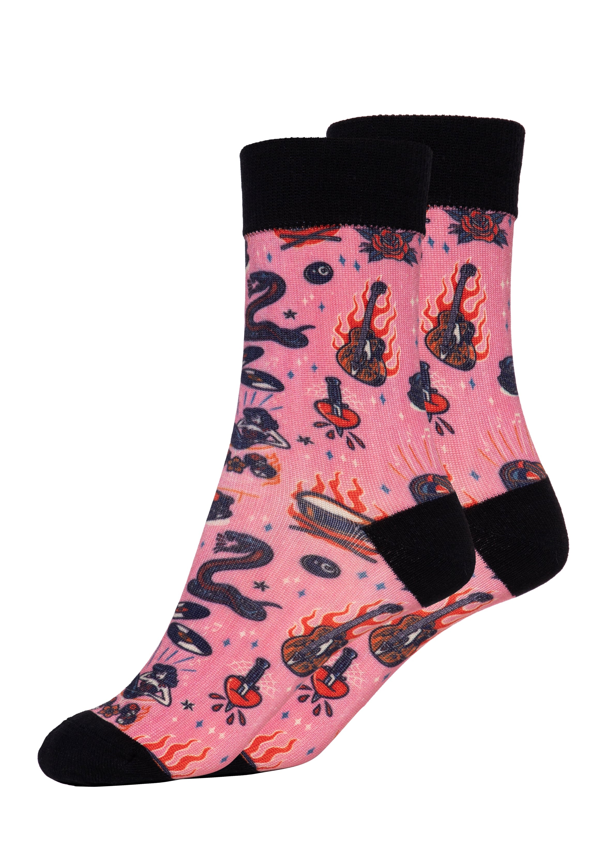 Queen Kerosin - Socken «Rock 'n' Roll»