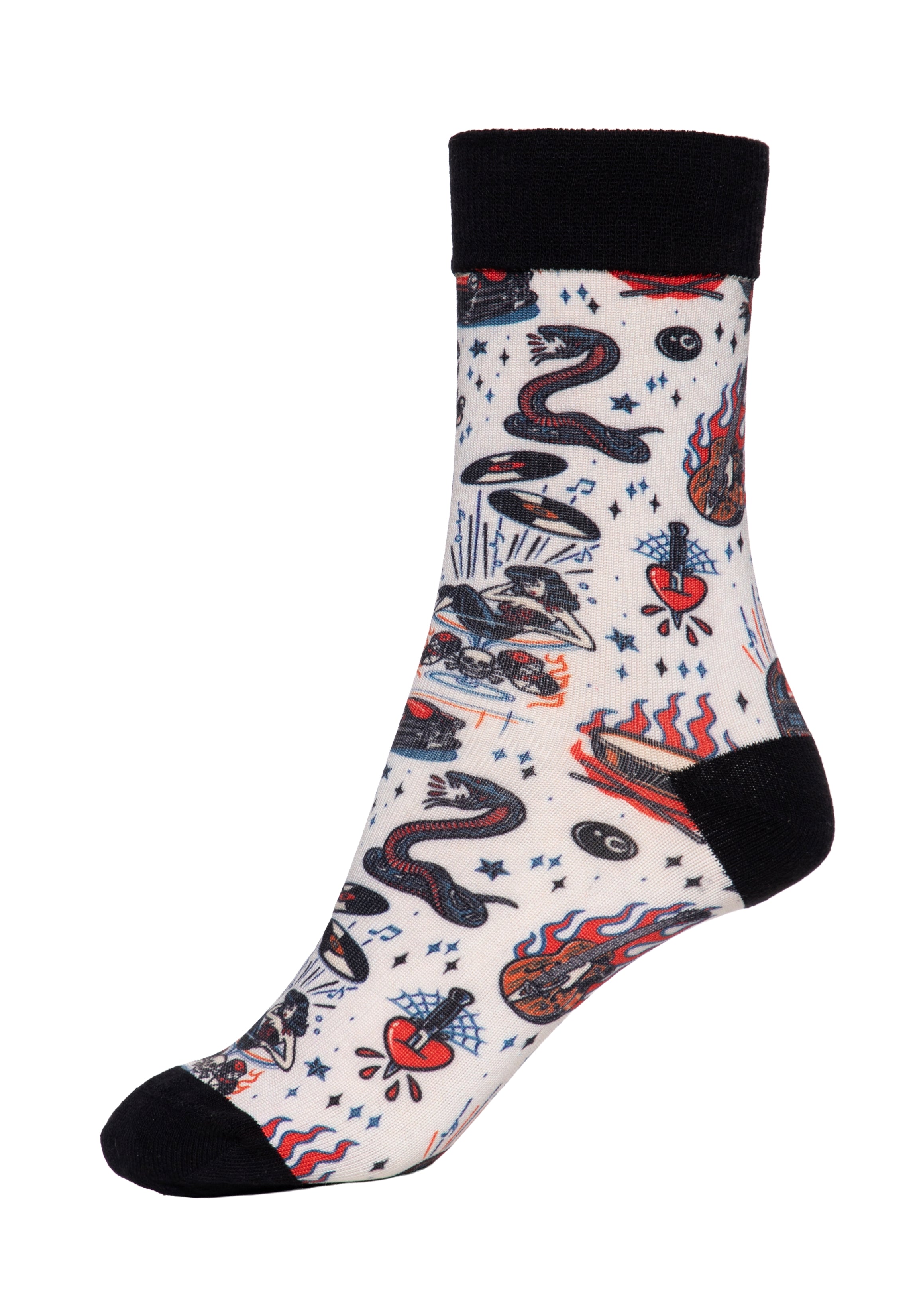 Queen Kerosin - Socken «Rock 'n' Roll»