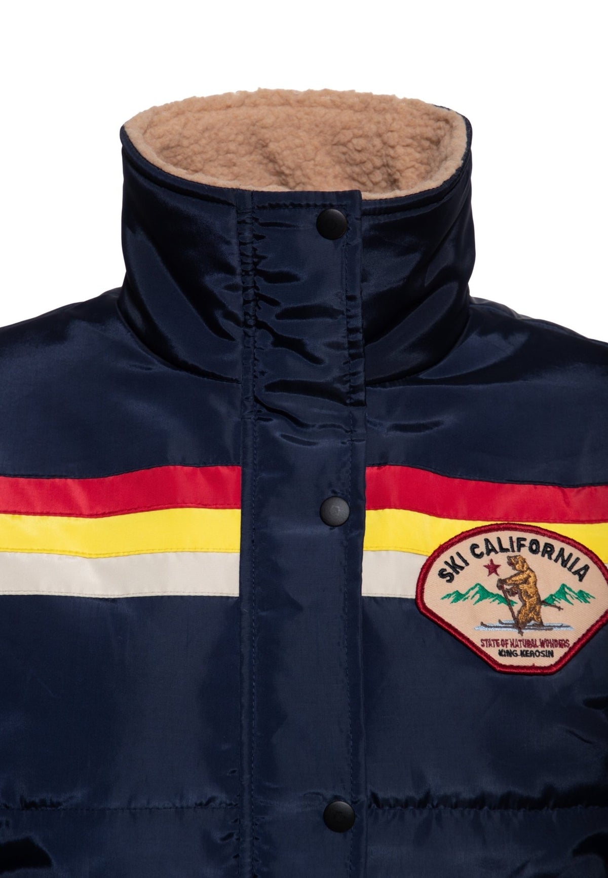 Steppjacke 'California' in Marine – Steppjacken von Queen Kerosin - Ansicht 8