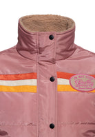 Steppjacke 'I'm not your babe' in Altrosa – Steppjacken von Queen Kerosin - Ansicht 7