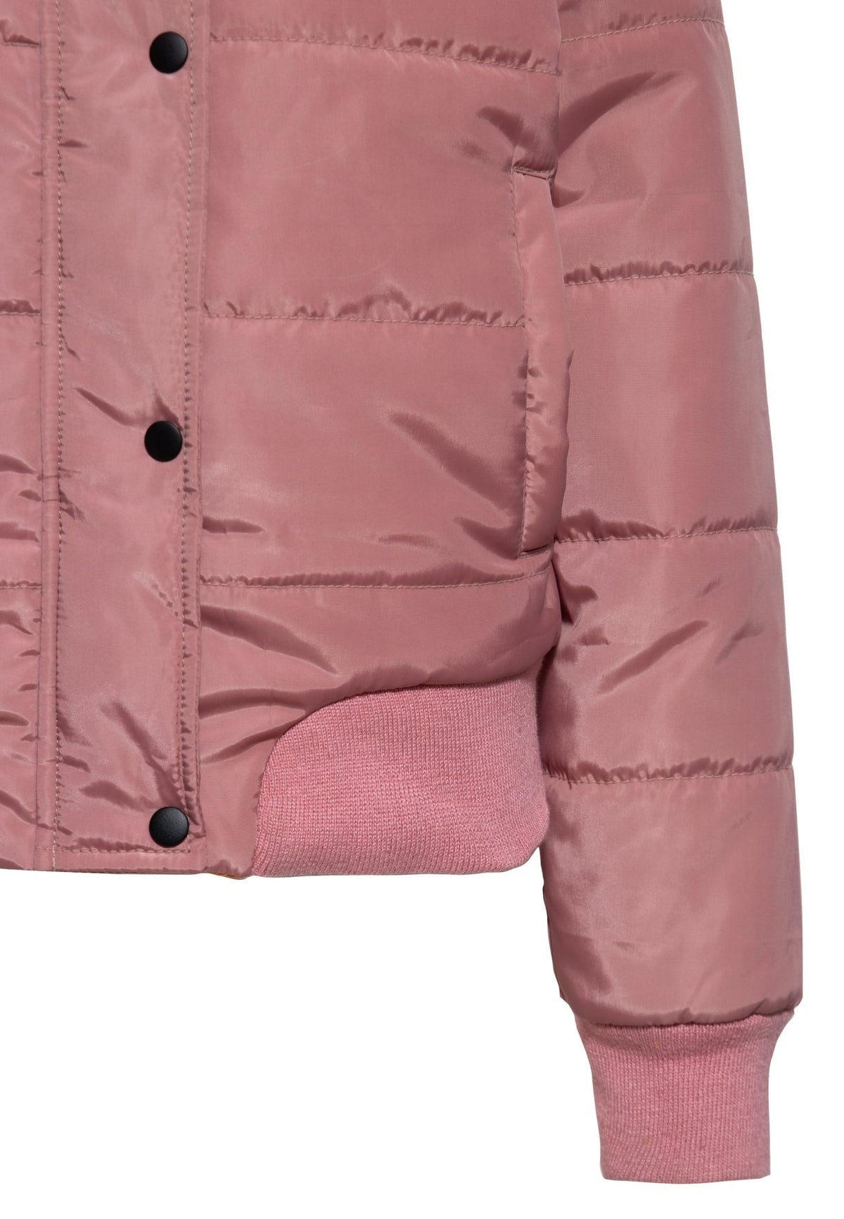 Steppjacke 'I'm not your babe' in Altrosa – Steppjacken von Queen Kerosin - Ansicht 5