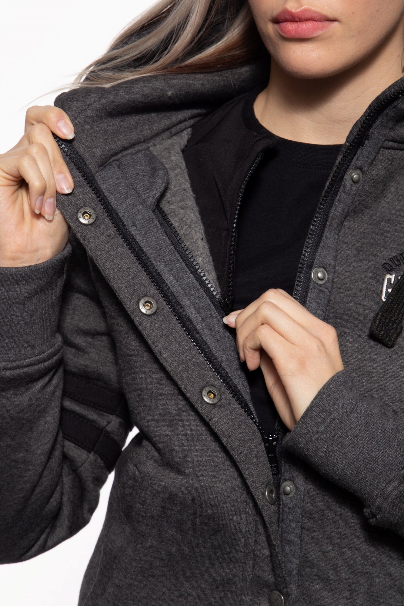 Queen Kerosin - Sweatjacke «Gasoline Junkies»