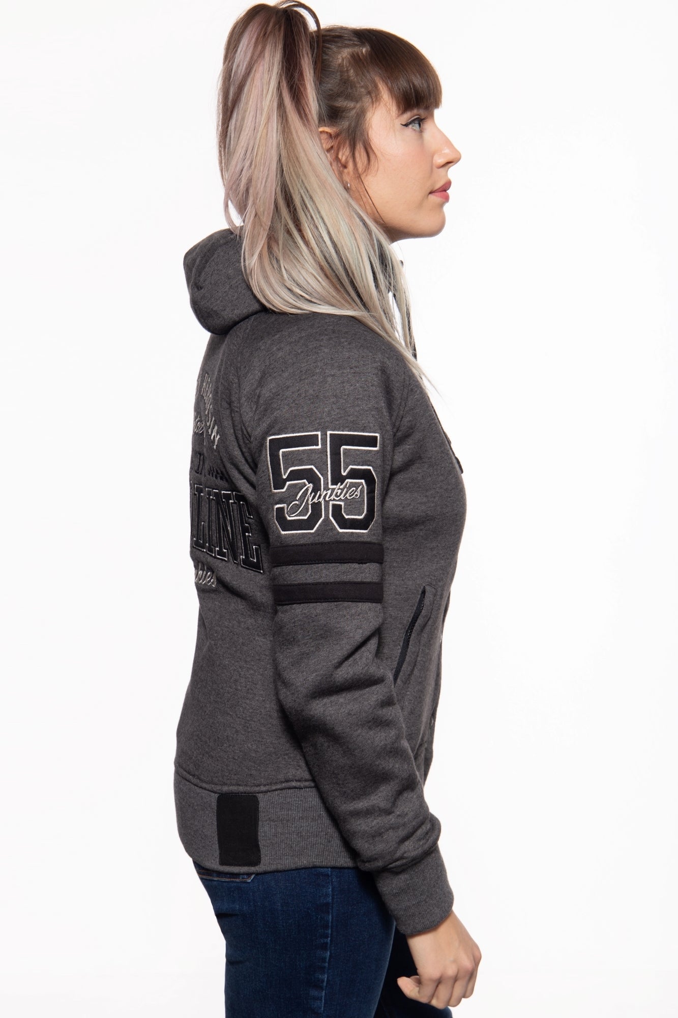Queen Kerosin - Sweatjacke «Gasoline Junkies»