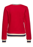 Sweatshirt 'Rebel High' in Rot – Sweatshirts von Queen Kerosin - Ansicht 2