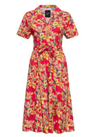 Swing Kleid «Hawaii Red» Kleider von Queen Kerosin