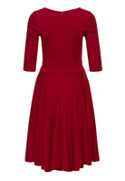 Swing Kleid in Bordeaux Kleider von Queen Kerosin