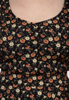 Swing Kleid in Braun Kleider von Queen Kerosin