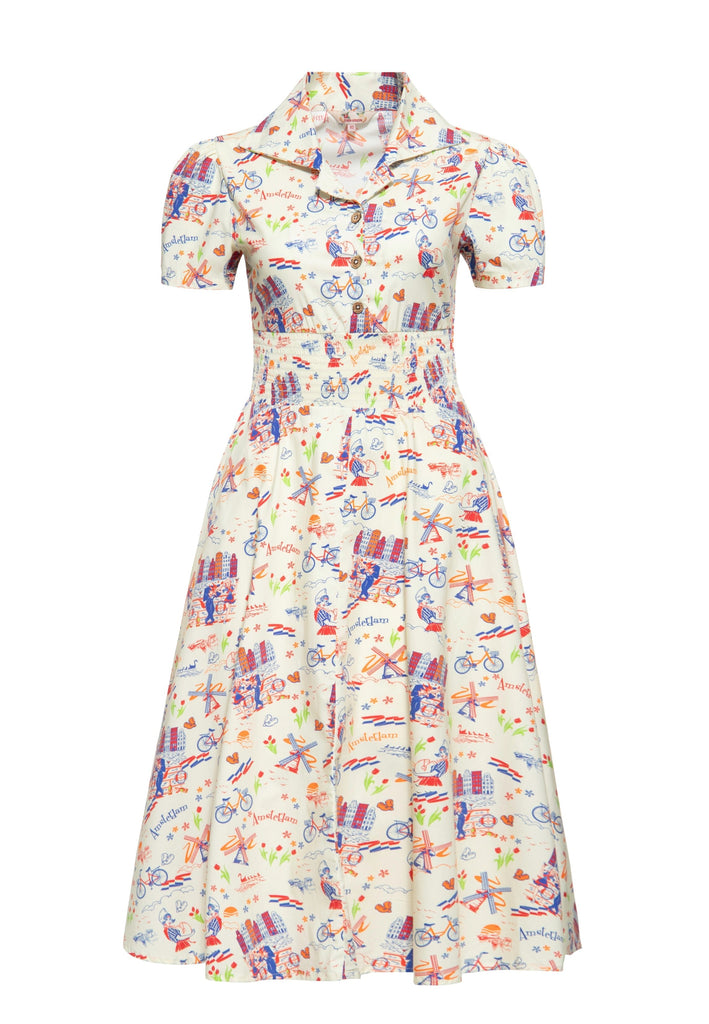 Queen Kerosin Swingkleid «Amsterdam»