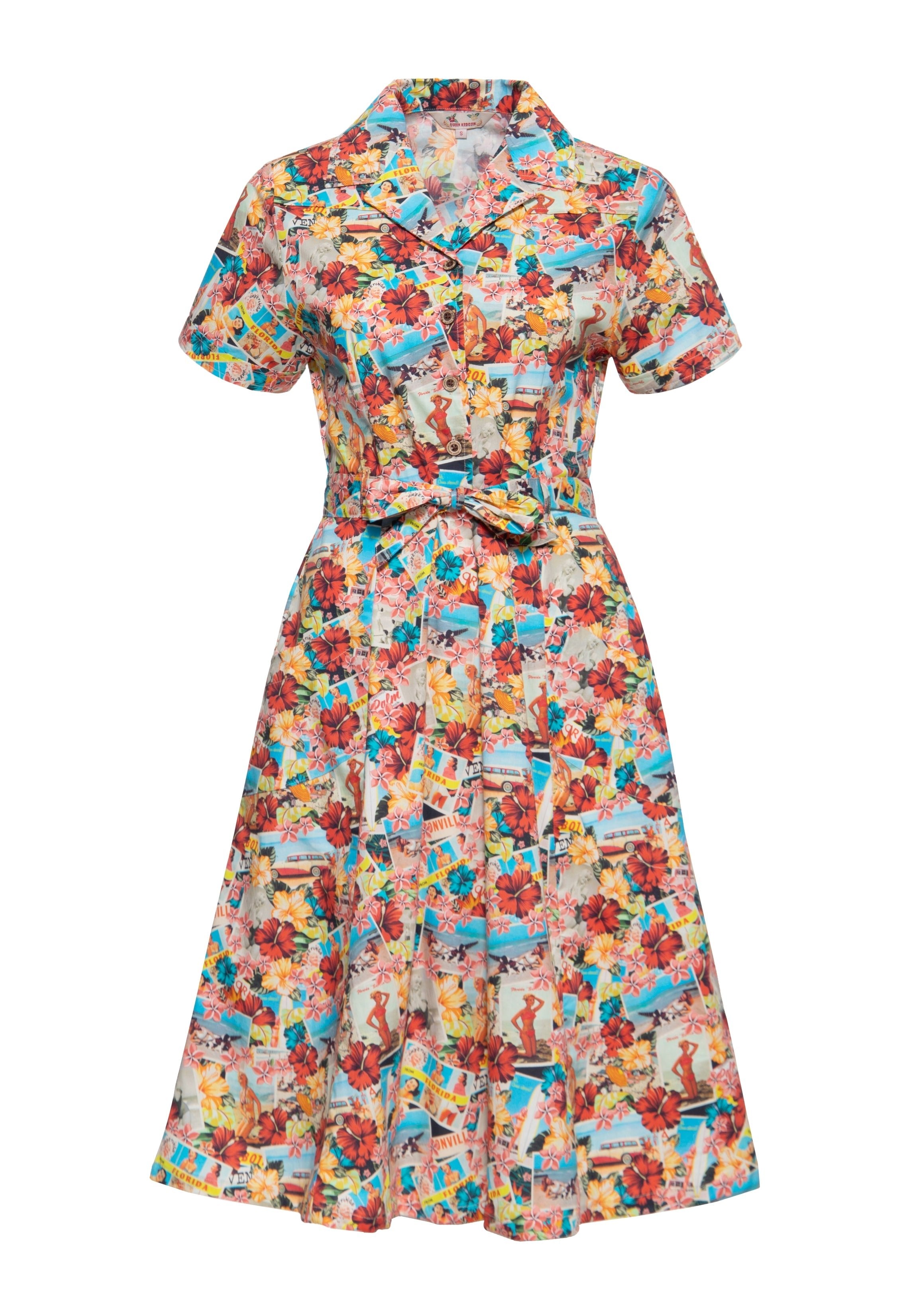 Queen Kerosin - Swingkleid «Beaches»