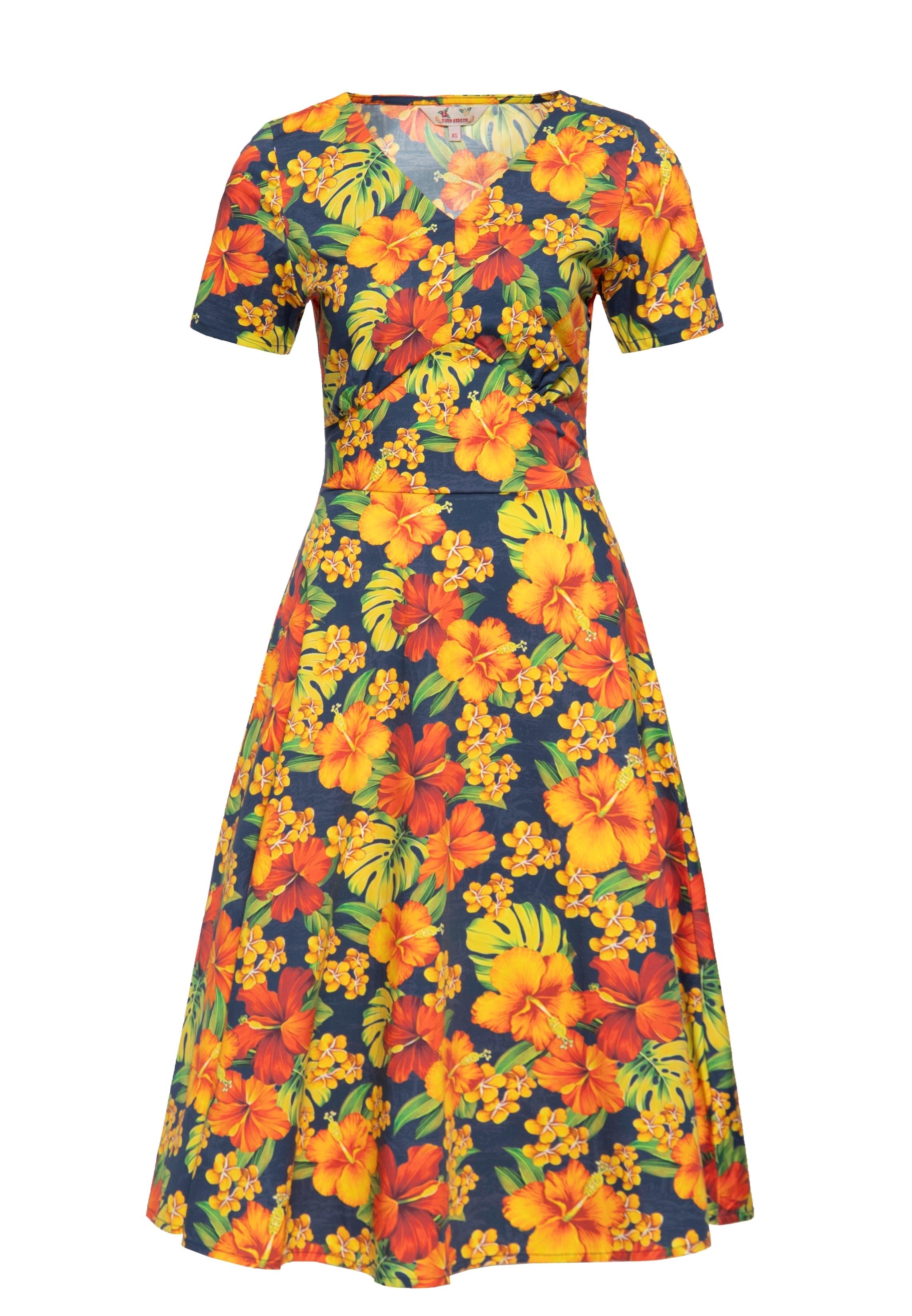 Queen Kerosin - Swingkleid «Hibiskus»