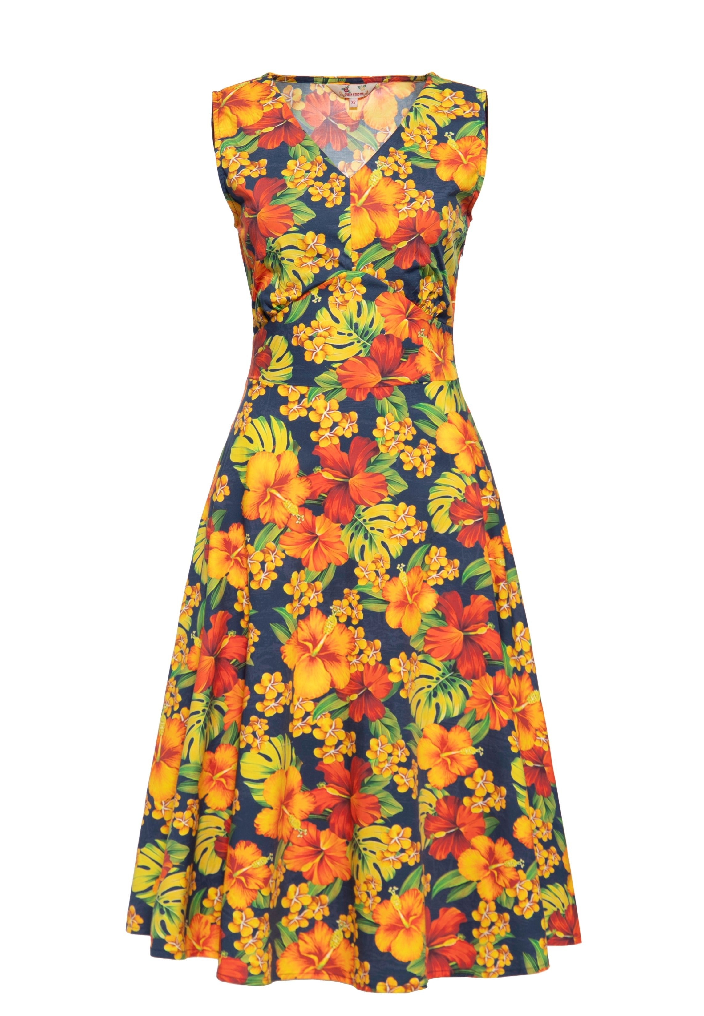 Queen Kerosin - Swingkleid «Hibiskus»