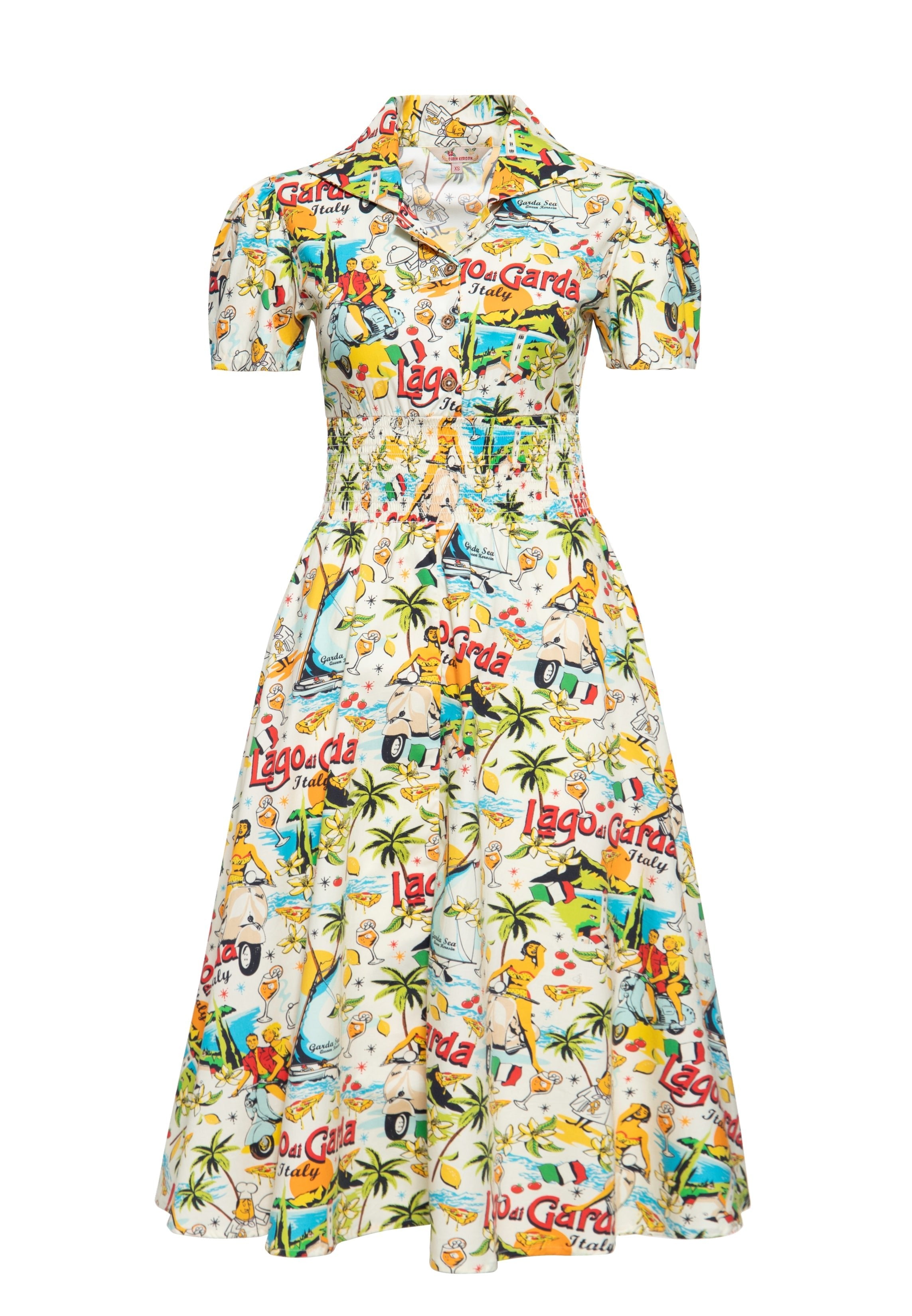 Queen Kerosin - Swingkleid «Lago di Garda»