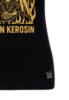 T-Shirt 'Garage Built' in Schwarz – T-Shirts von Queen Kerosin - Ansicht 5