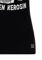 T-Shirt 'I Don't Care' in Schwarz – T-Shirts von Queen Kerosin - Ansicht 5