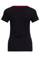 T-Shirt 'I Drink Because of You' in Schwarz – T-Shirts von Queen Kerosin - Ansicht 2