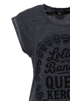 T-Shirt 'Lolita' in Anthrazit – T-Shirts von Queen Kerosin - Ansicht 3