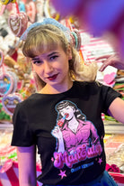 T-Shirt 'Man Eater' in Schwarz T-Shirts von Queen Kerosin
